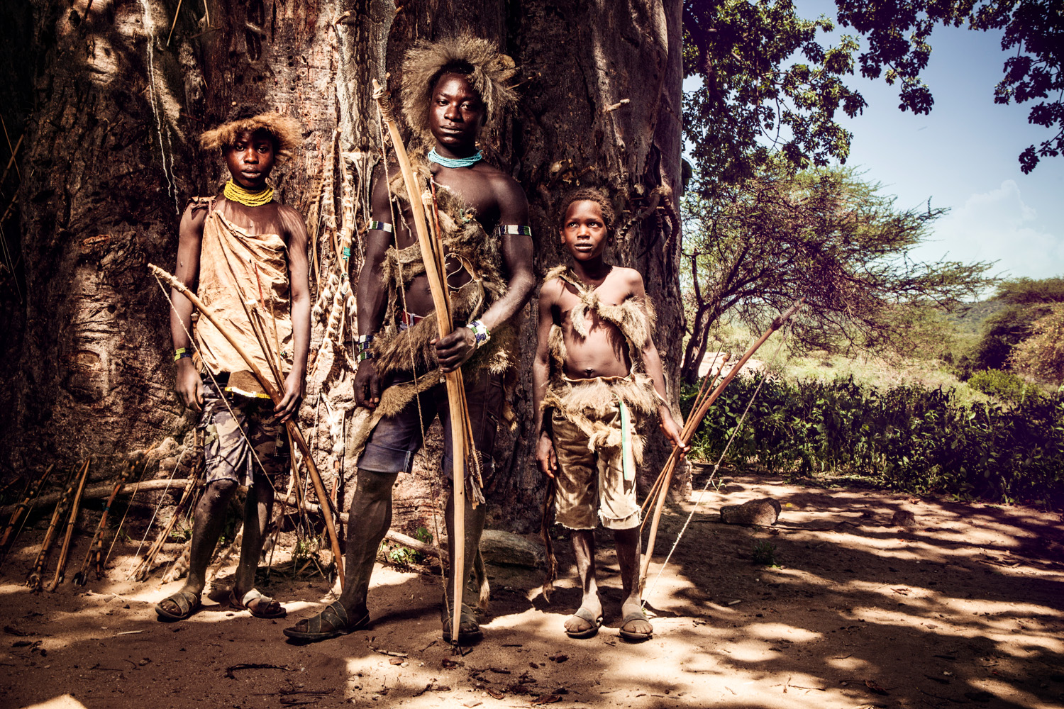 reportagefotografie hadza tansania